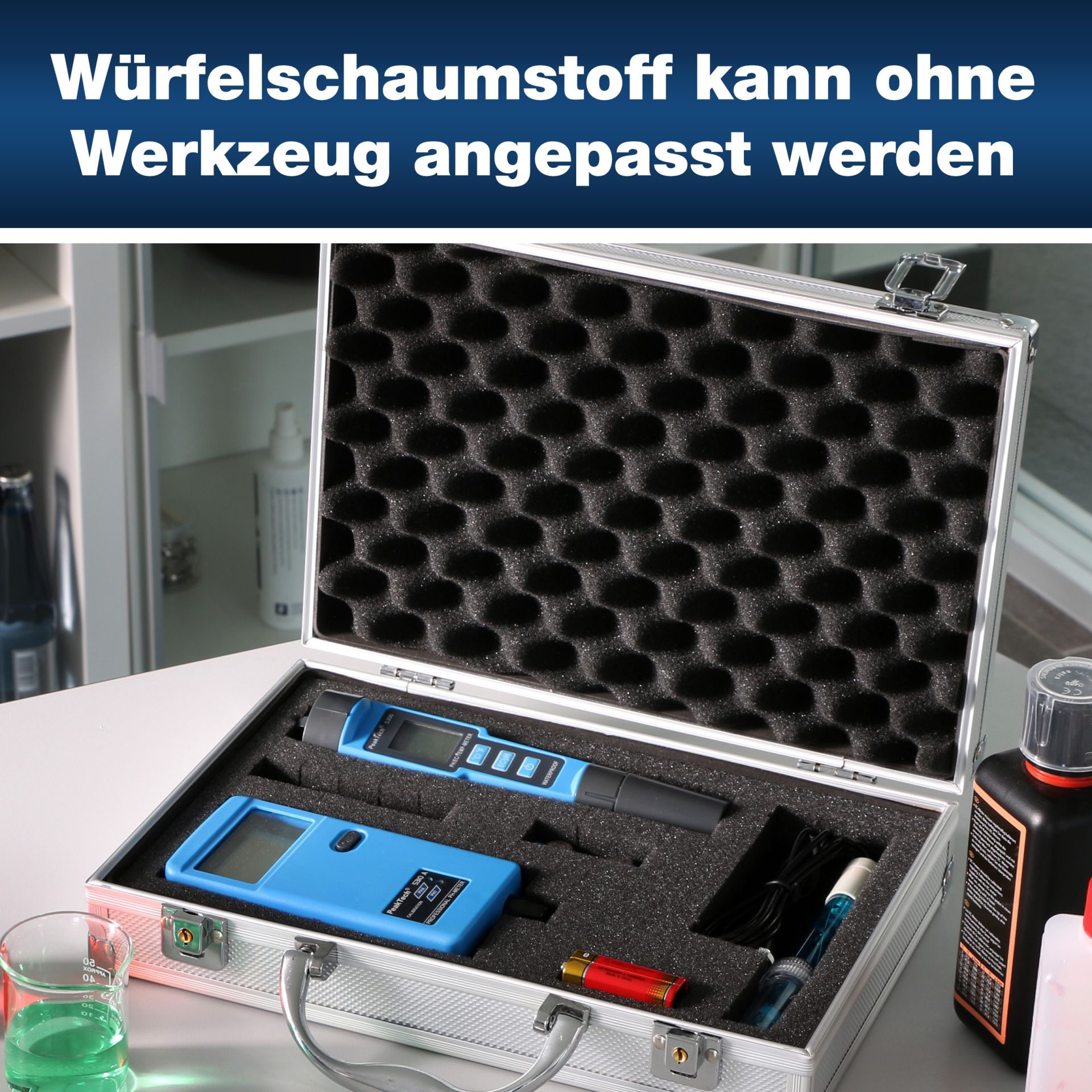 PeakTech P 7255 Koffer für Messgeräte 295 x 70 x 195 mm