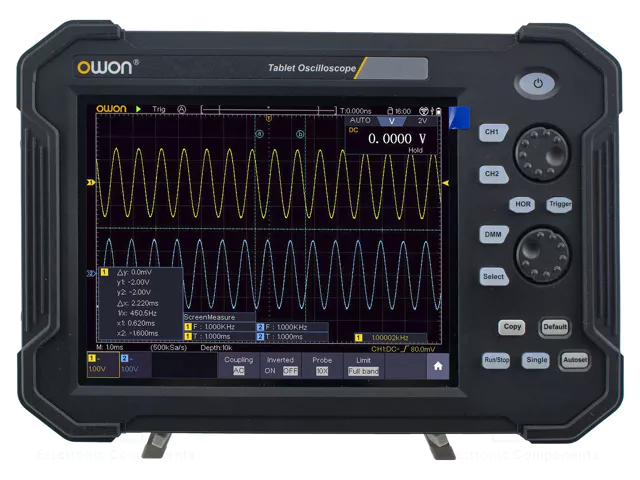 Miete - OWON TAO3102A Oszilloskop und Multimeter inklusive DAkkS Kalibrierung