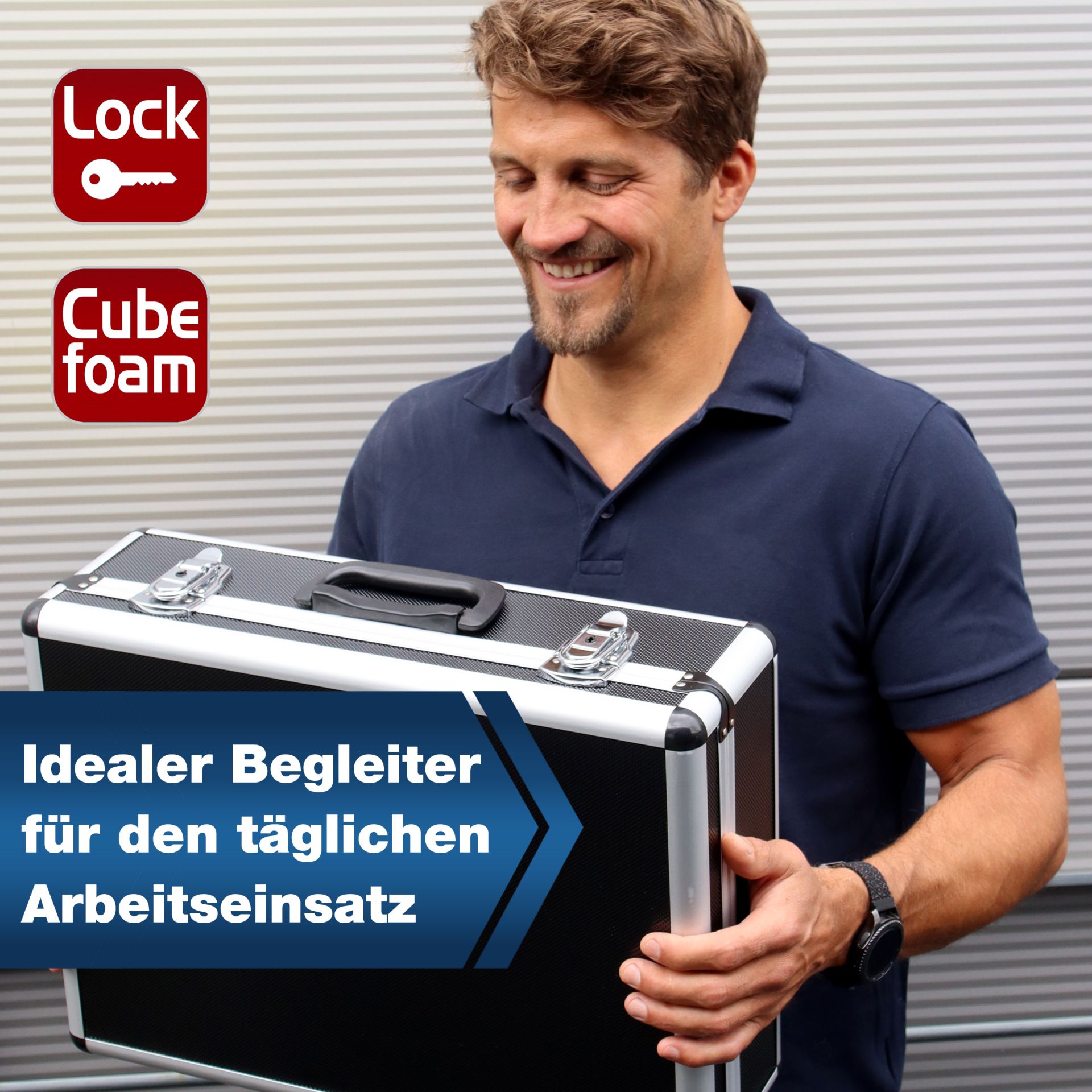 PeakTech® P 7310 Koffer für Messgeräte 460 x 330 x 150 mm