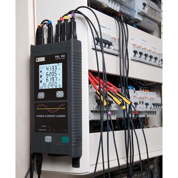 Miete - Chauvin Arnoux PEL 103 Leistungs- und Energierecorder mit 3 x MiniFLEX Stromwandlern