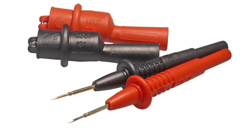 PeakTech® MKS-10 Messspitzensatz mit 1 mm Prüfspitzen