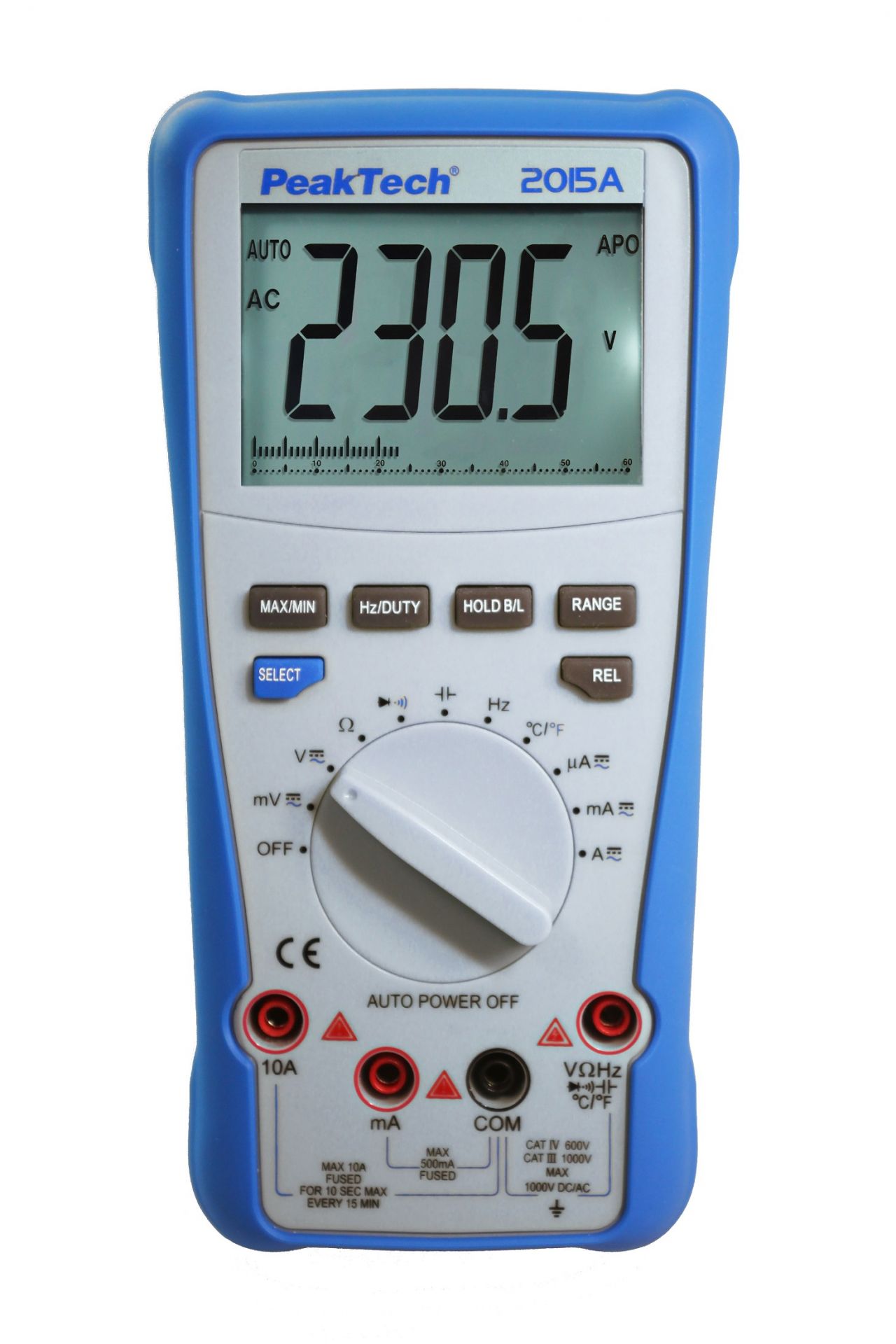 PeakTech P 2015 A True RMS 1000 V Digitalmultimeter 4000 Counts