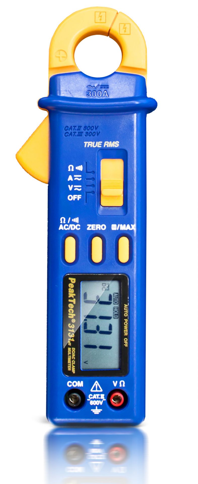 PeakTech P 3131 True RMS Stromzangenmessgerät, 4.000 Counts