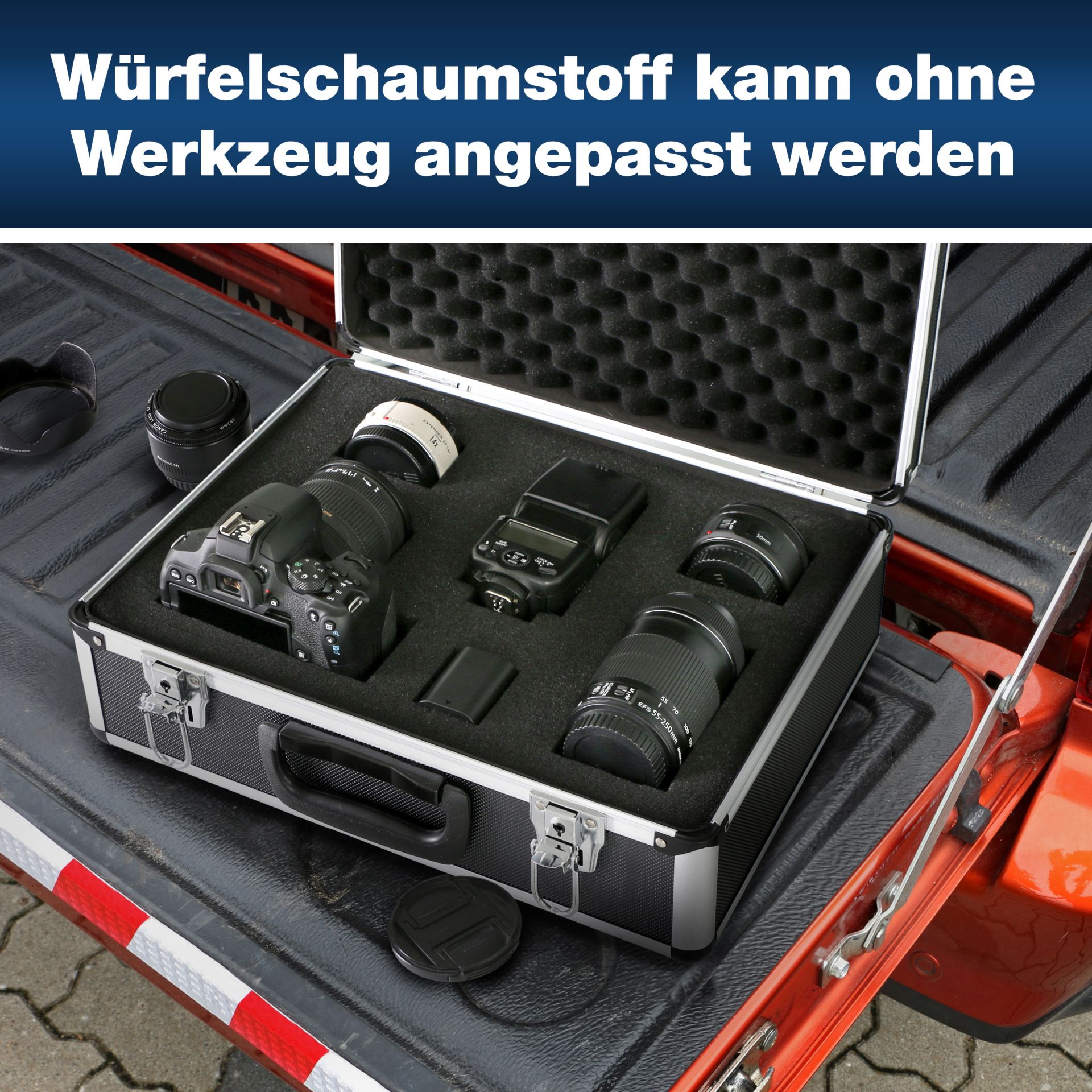 PeakTech® P 7305 Koffer für Messgeräte 405 x 330 x 150 mm