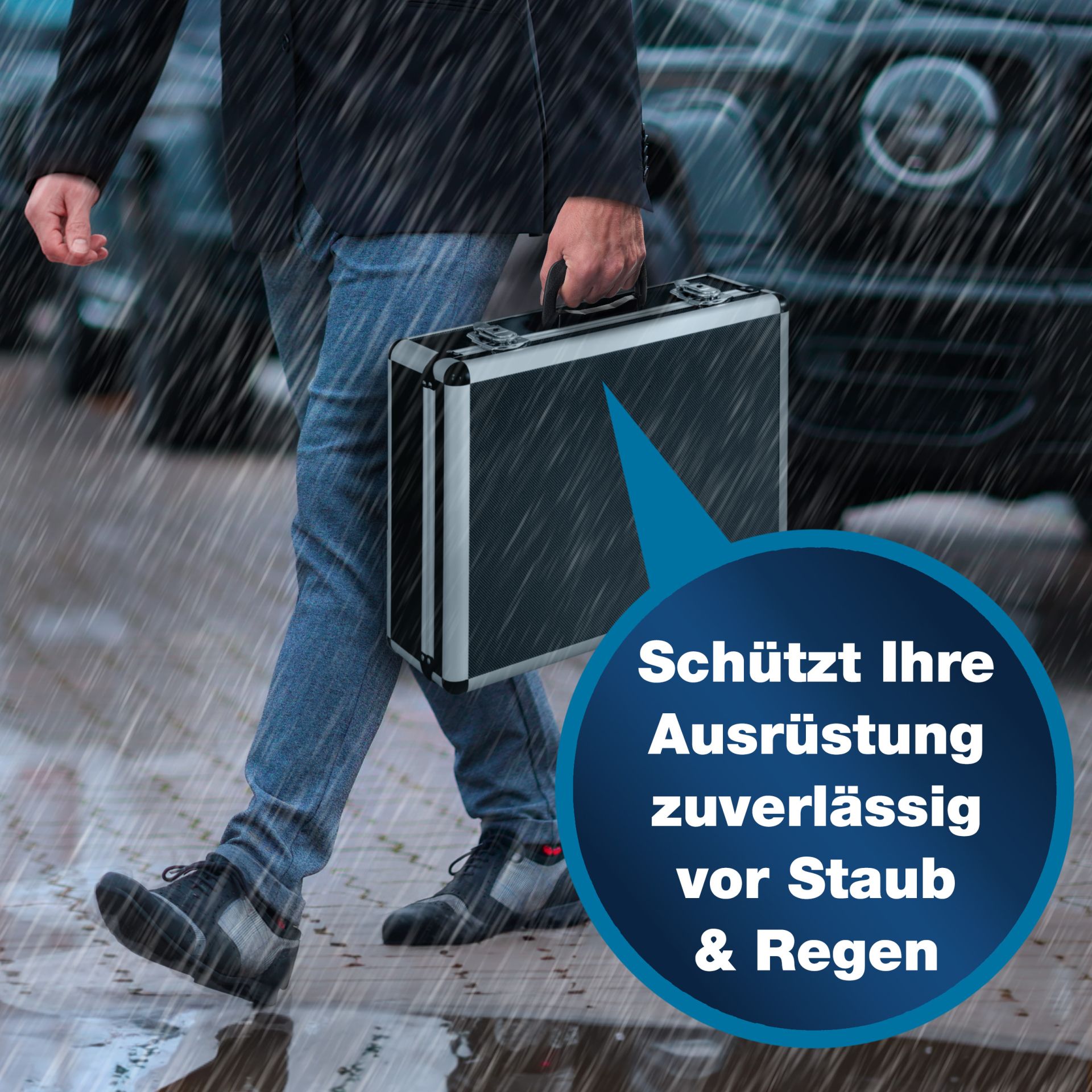 PeakTech® P 7305 Koffer für Messgeräte 405 x 330 x 150 mm