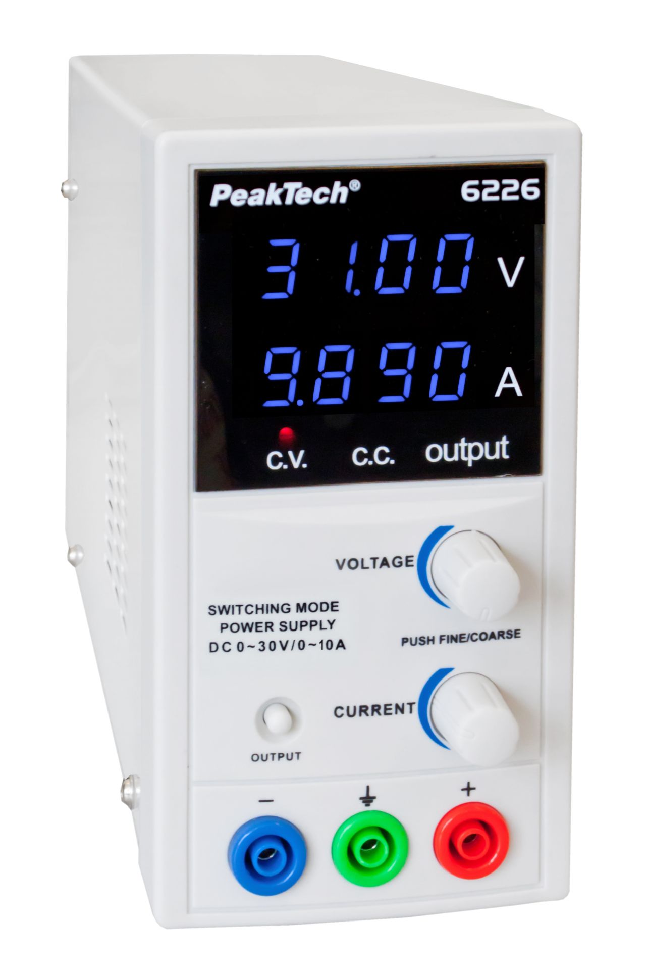 PeakTech P 6226 DC Labor-Schaltnetzteil 0 - 30V / 0 - 10A