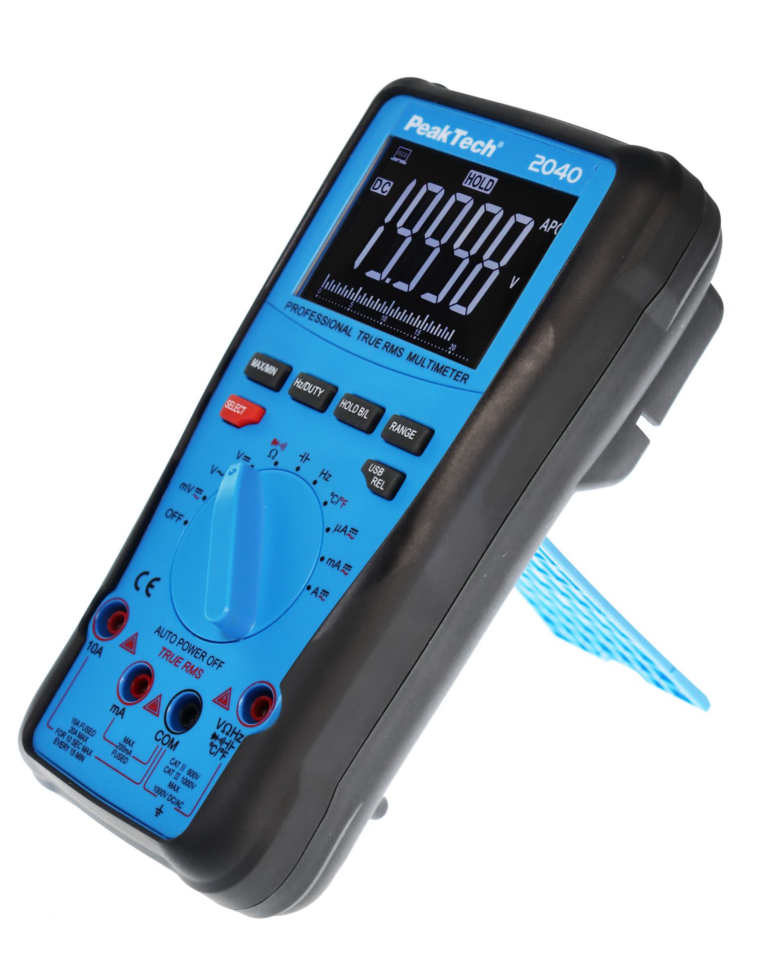 PeakTech P 2040 True RMS 1000V Digitalmultimeter 20000 Counts, USB 