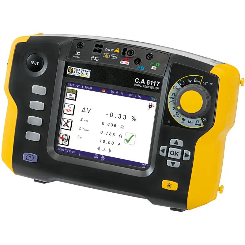 Chauvin Arnoux C.A 6117 Installationstester