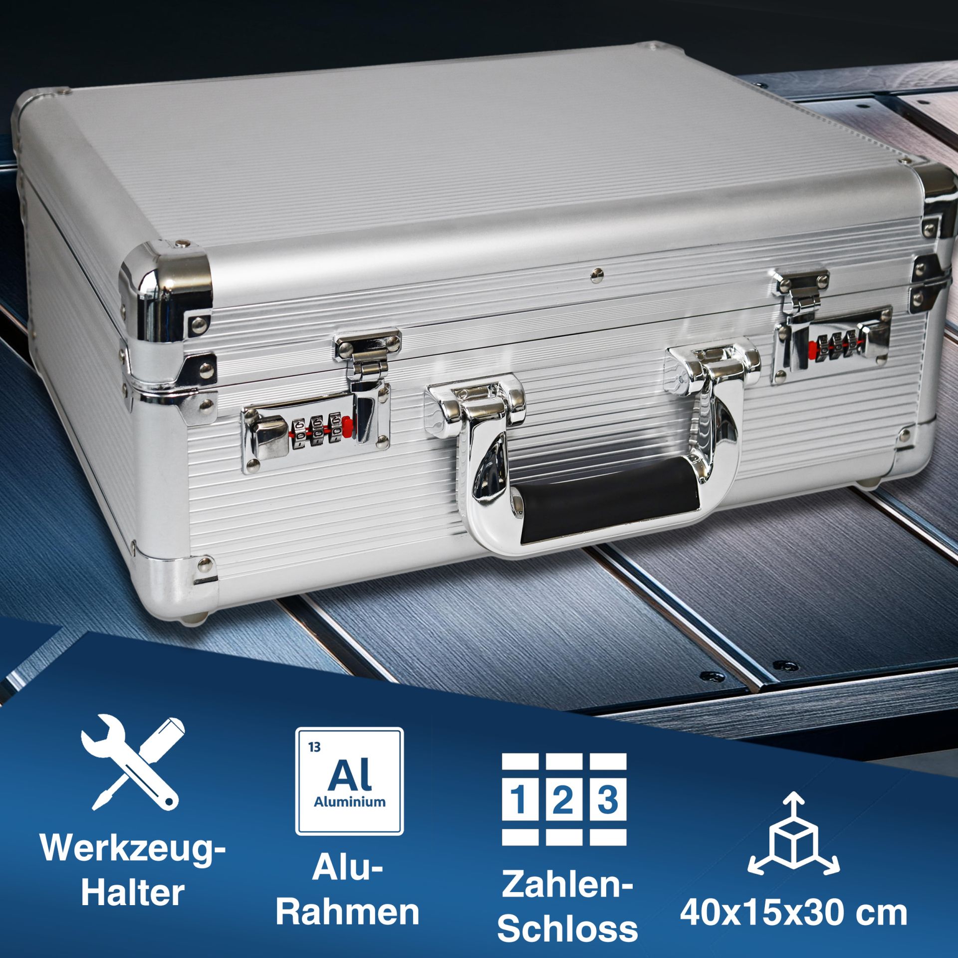 PeakTech P 7245 Werkzeugkoffer 400 x 150 x 300 mm