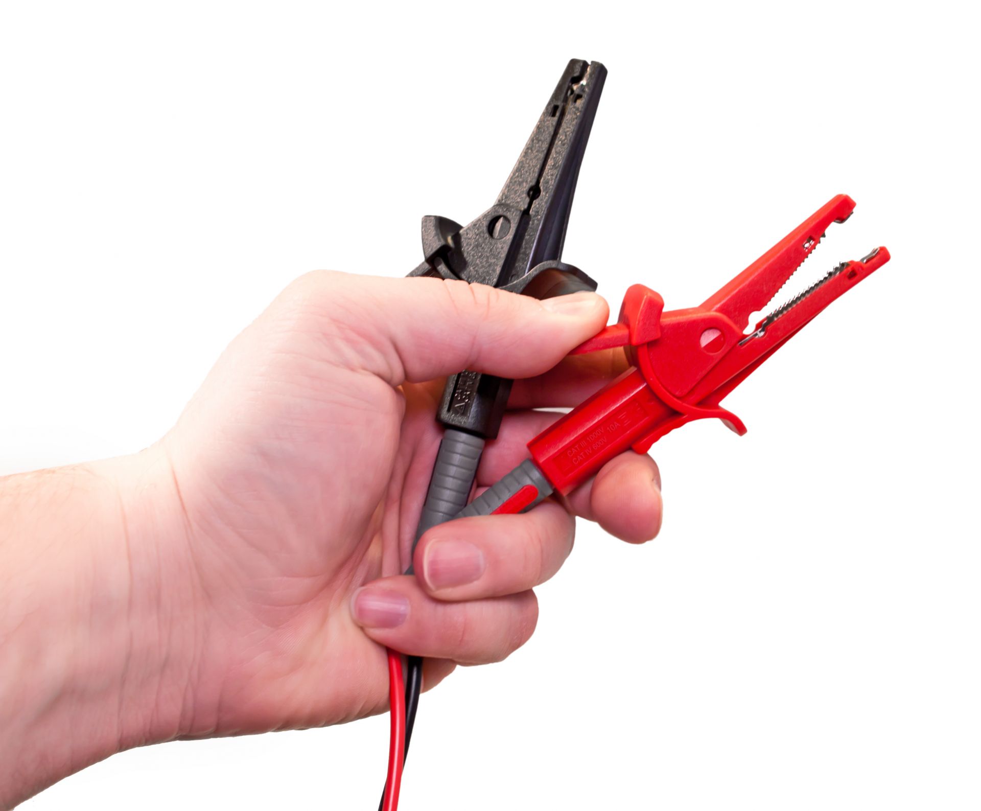 «PeakTech® P 7015» Krokodilklemmen für Digital-Multimeter