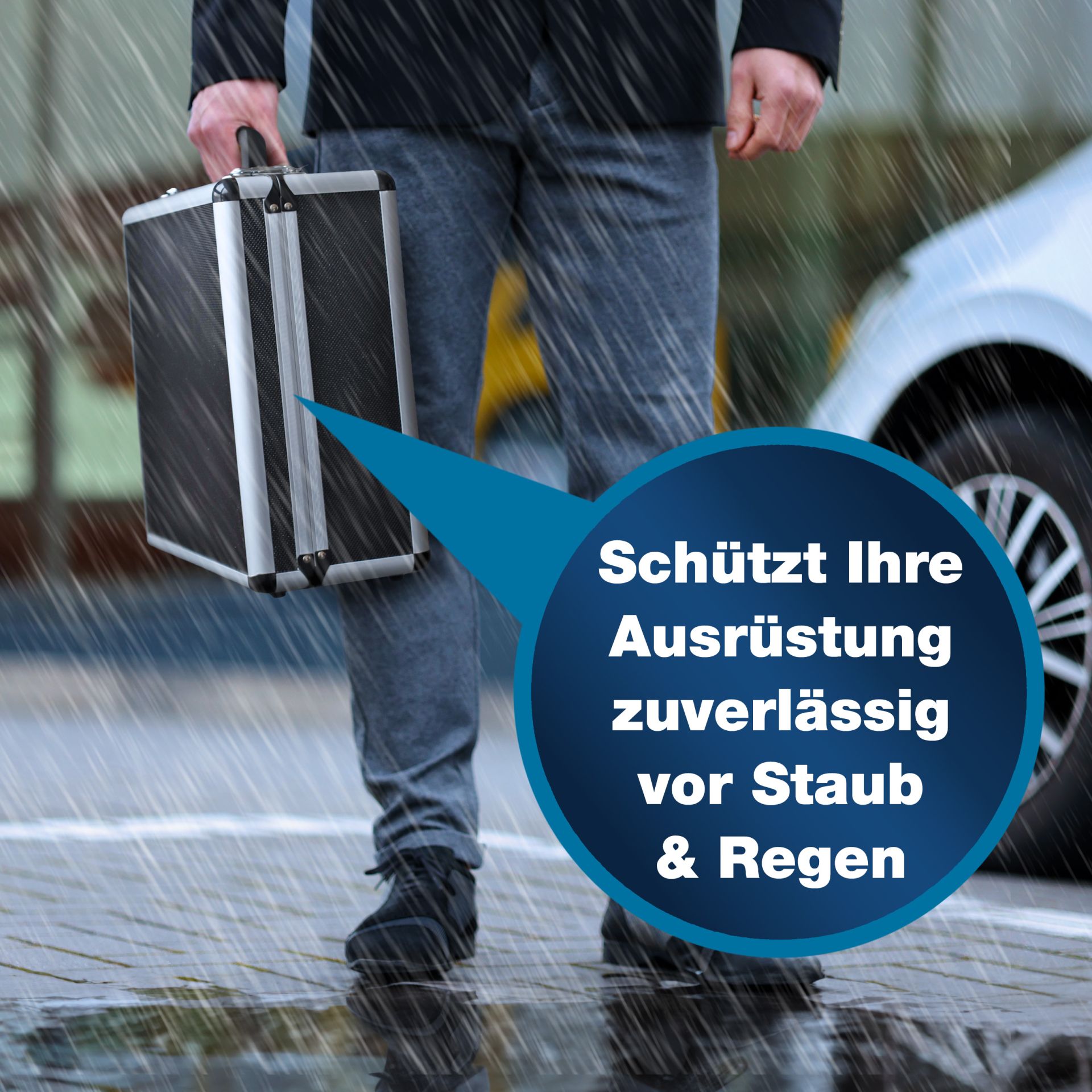 PeakTech® P 7310 Koffer für Messgeräte 460 x 330 x 150 mm