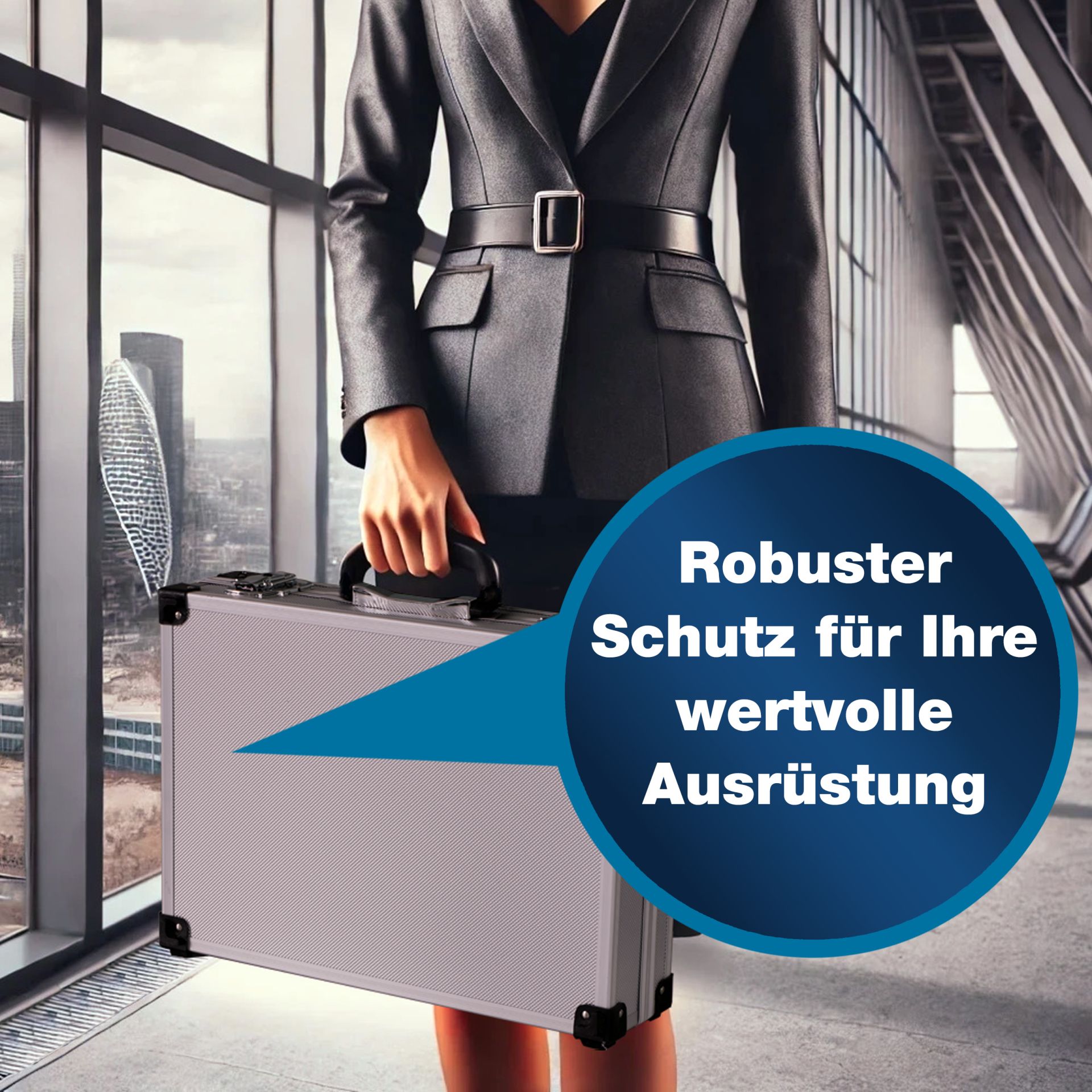 PeakTech P 7260 Koffer für Messgeräte 370 x 80 x 230 mm