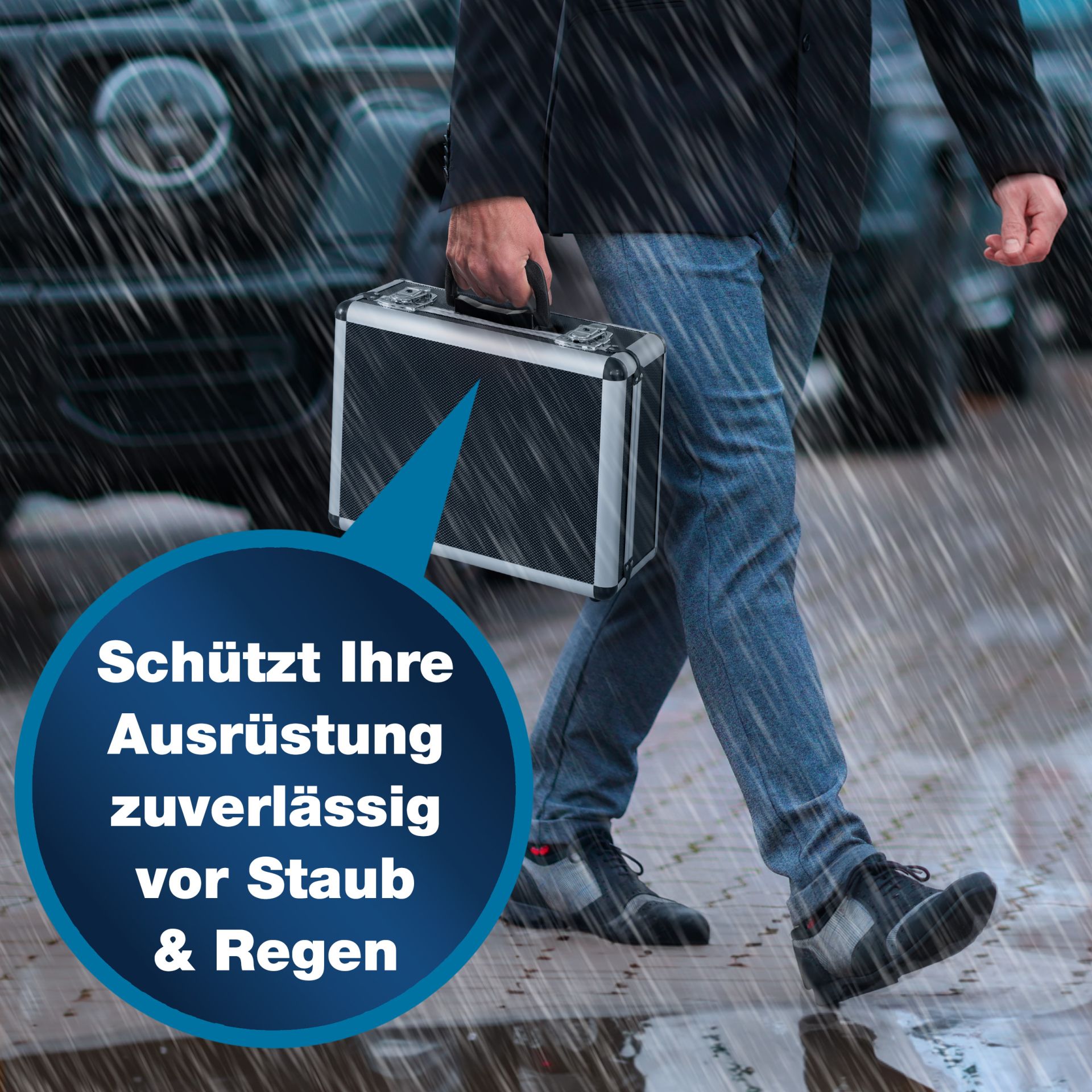 PeakTech P 7300» Koffer für Messgeräte 320 x 250 x 150 mm