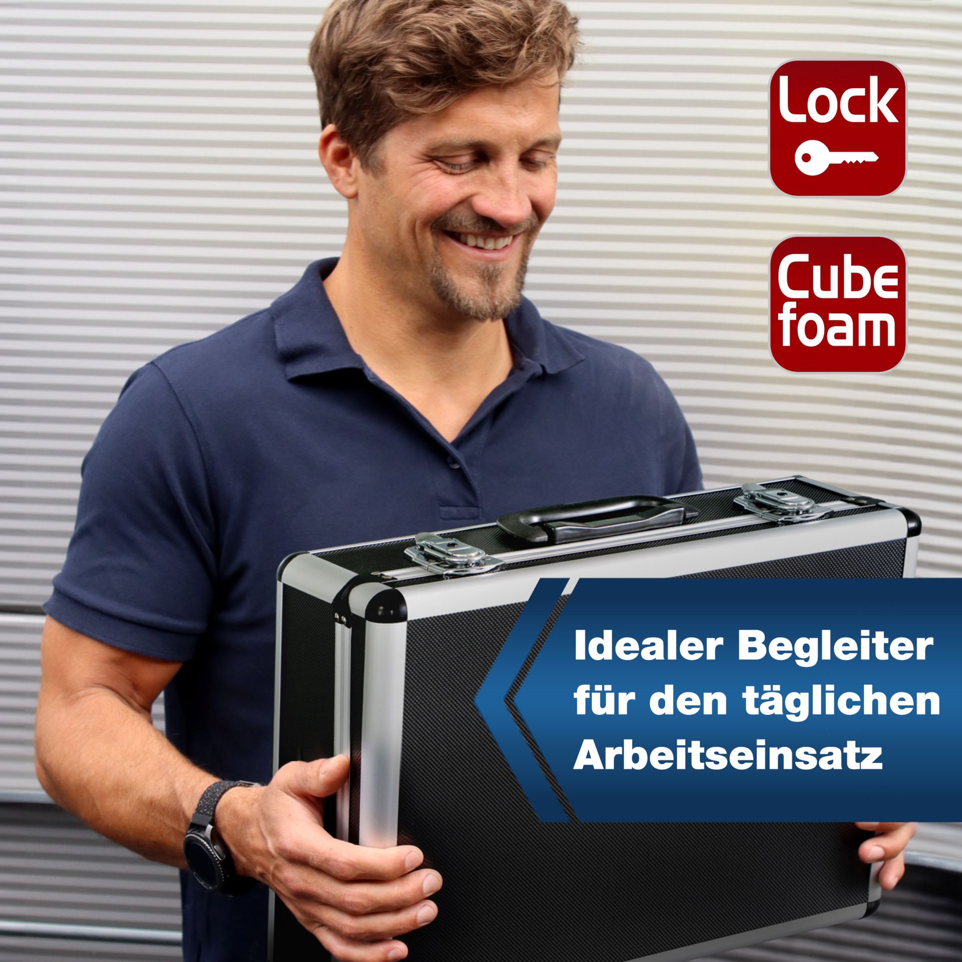 PeakTech® P 7305 Koffer für Messgeräte 405 x 330 x 150 mm