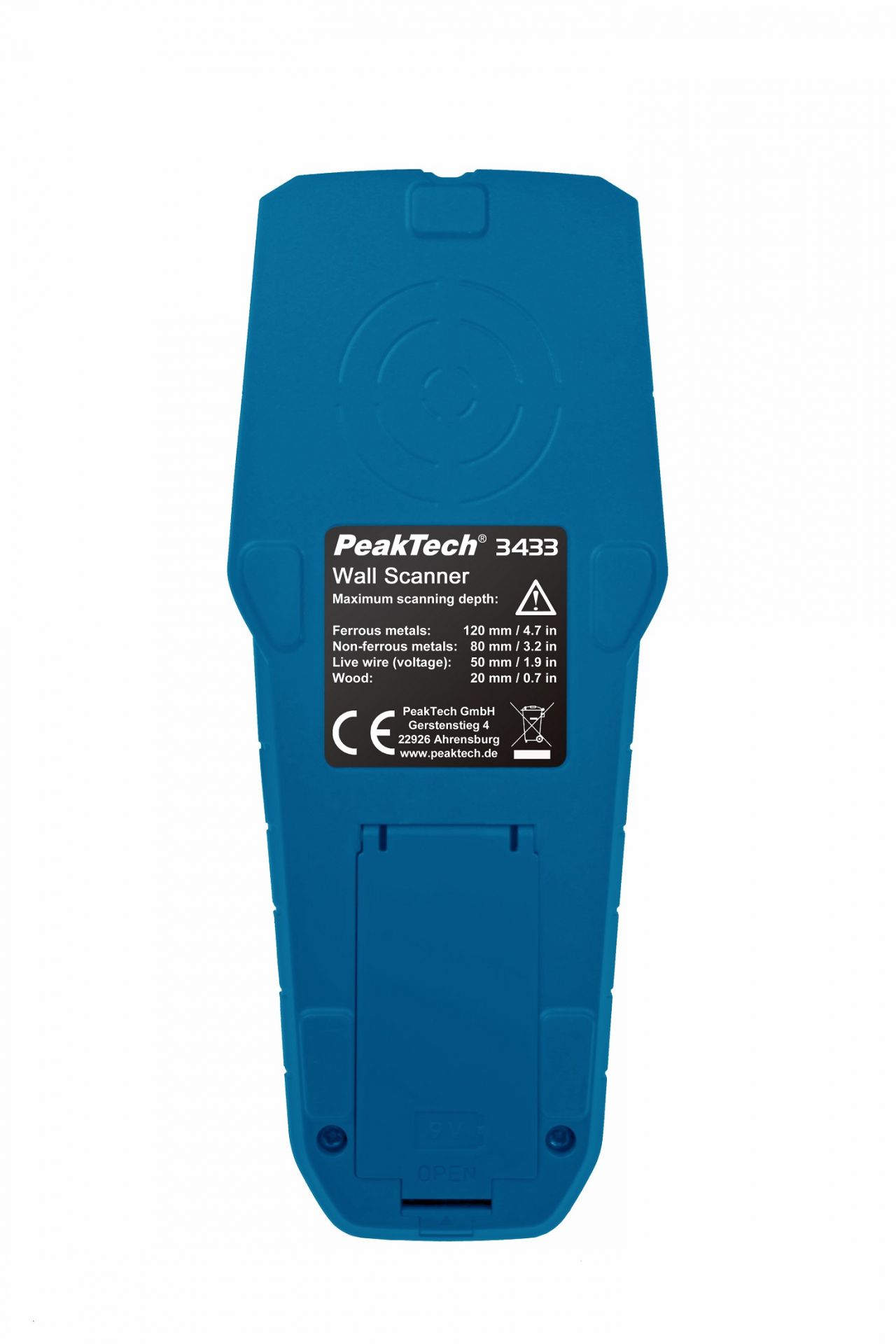 PeakTech P 3433 Digitaler Wandscanner 