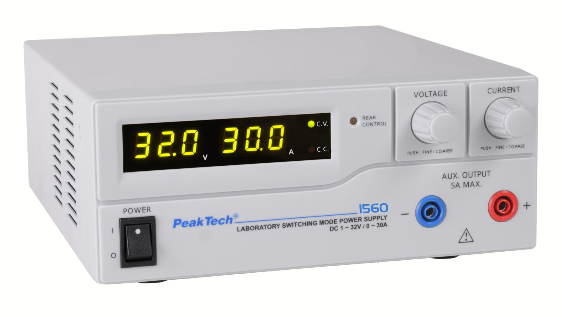 PeakTech P 1560 Labor-Schaltnetzteil DC 1 - 32 V / 0 - 30 A 