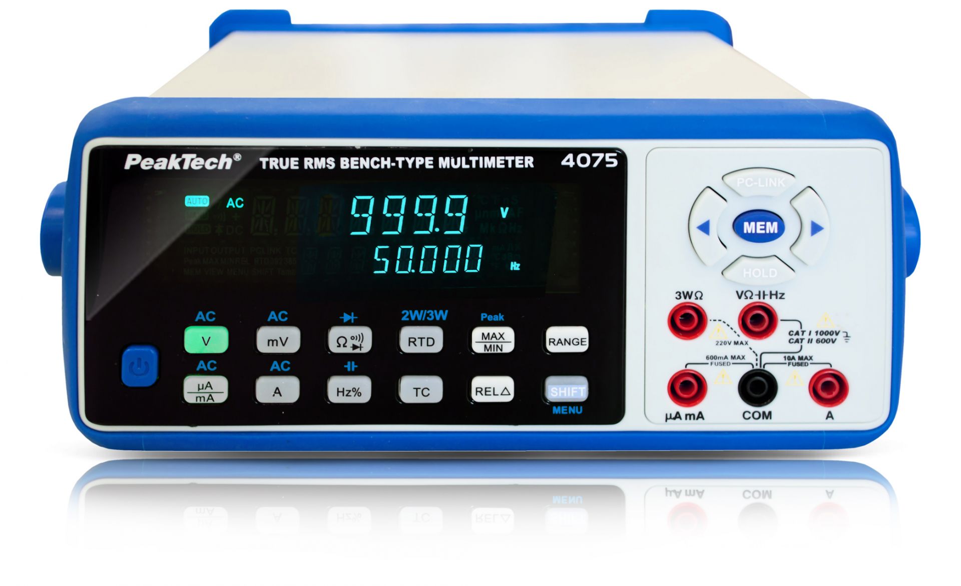 PeakTech P 4075 Digital-Tischmultimeter, 63.000 Counts