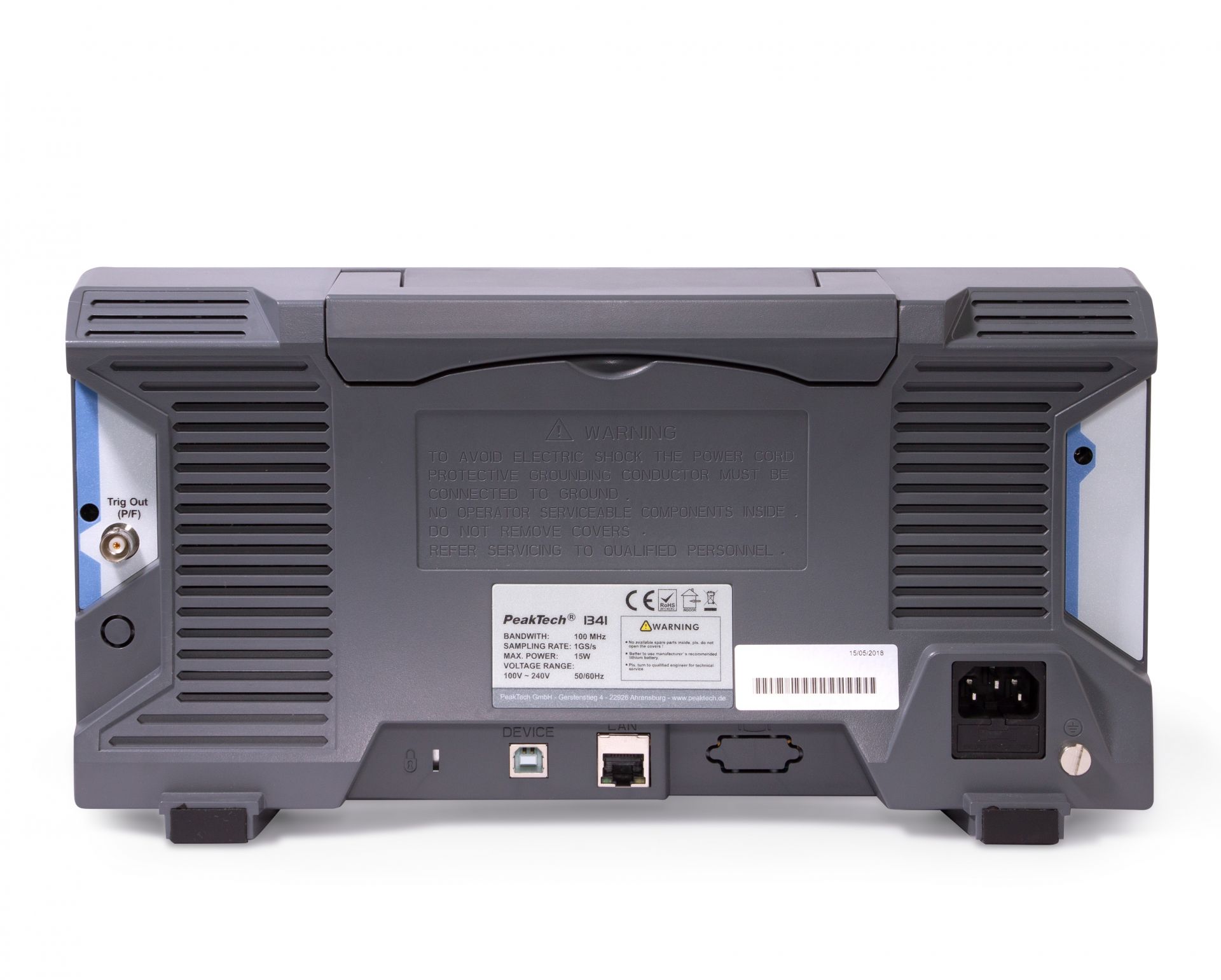 PeakTech P 1340 60 MHz / 4 CH, 1 GS/s Digitalspeicheroszilloskop