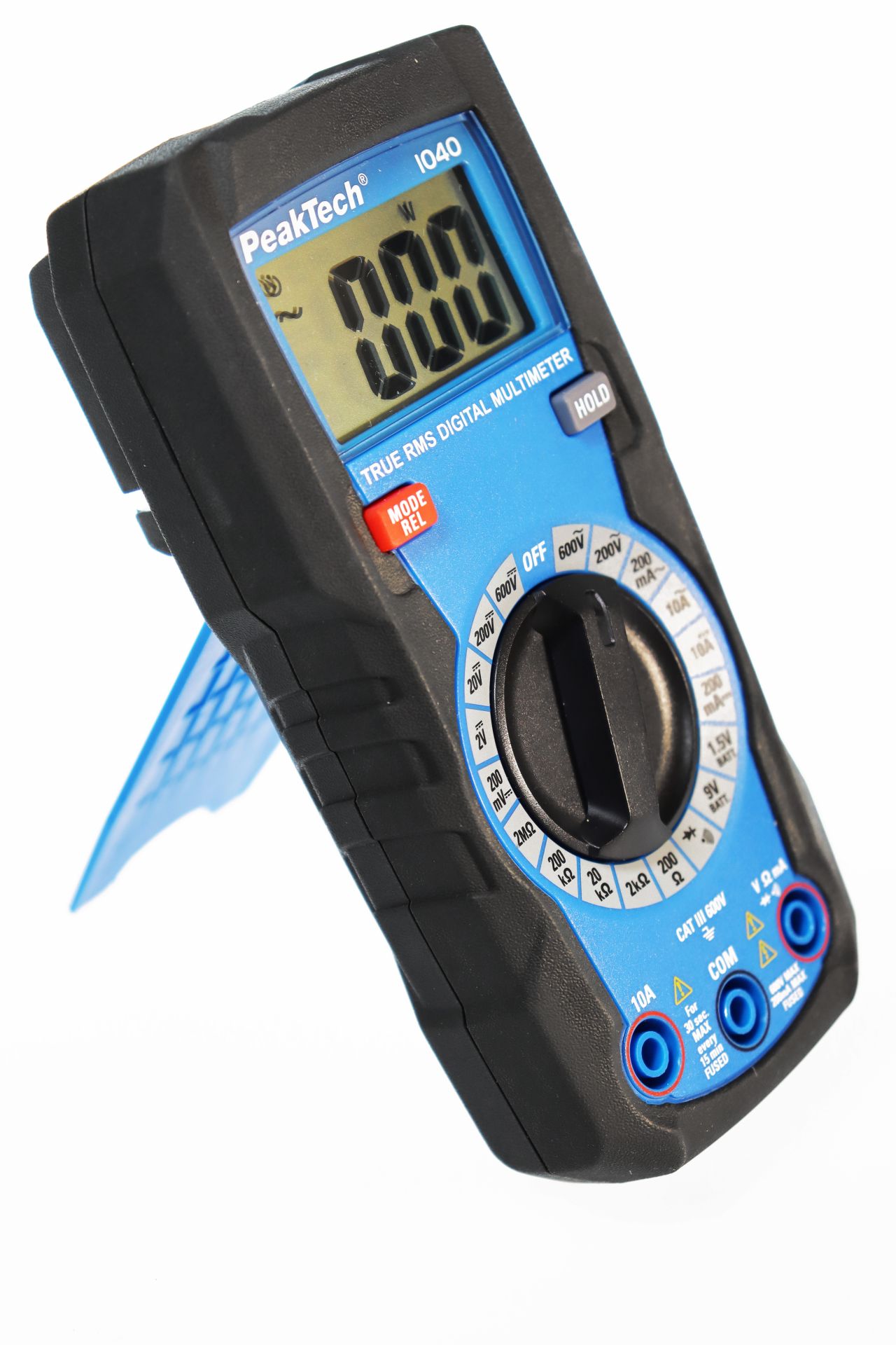 PeakTech P 1040 TrueRMS Digital Multimeter 2000 Counts, Man. Range 