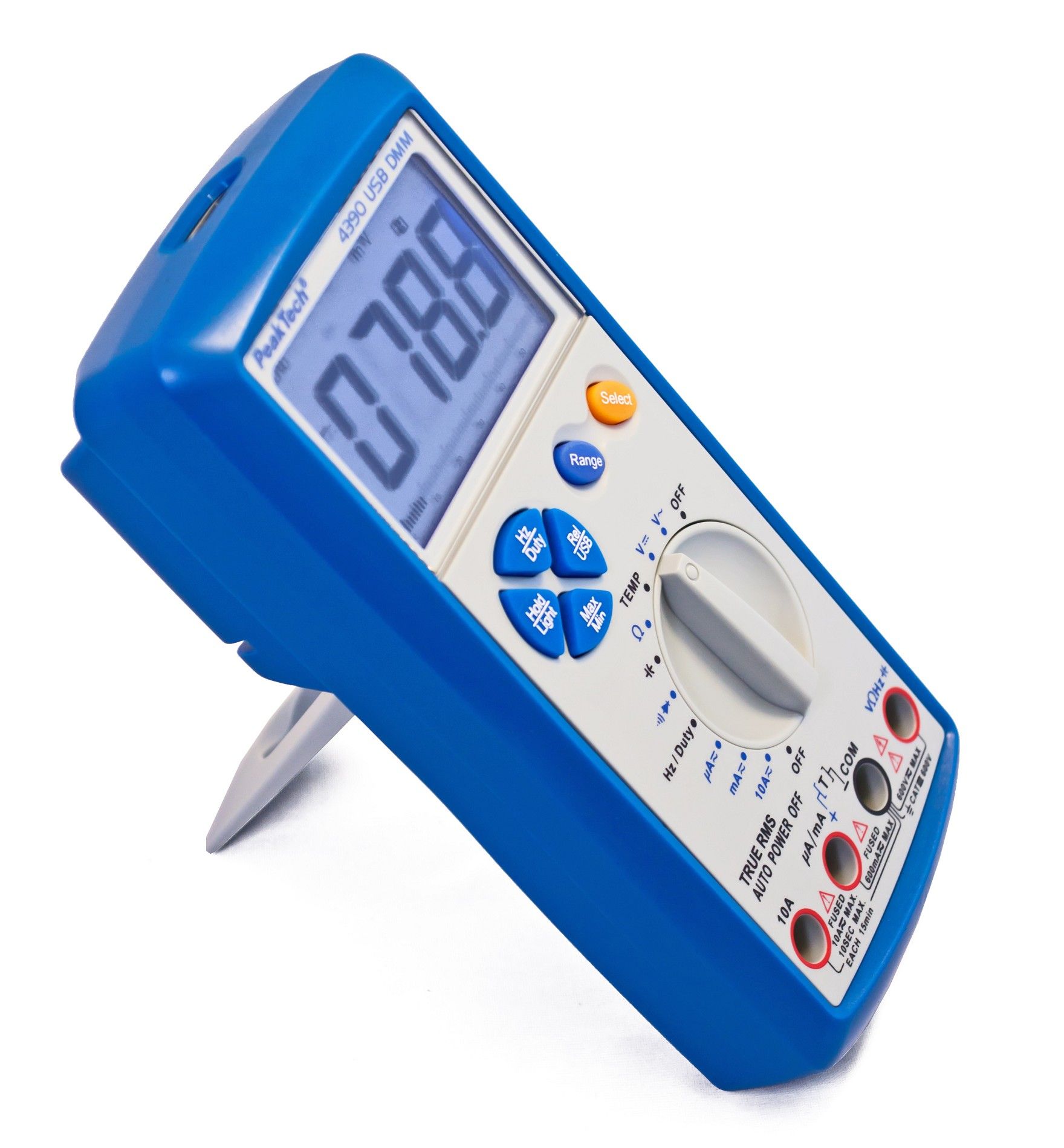 PeakTech P 4390 Digitalmultimeter 6.000 Counts 600V/10A AC/DC TRMS