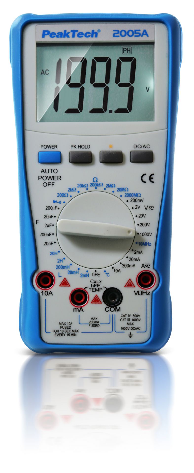 PeakTech® P 2005 A 1000 V Digitalmultimeter 2000 Counts