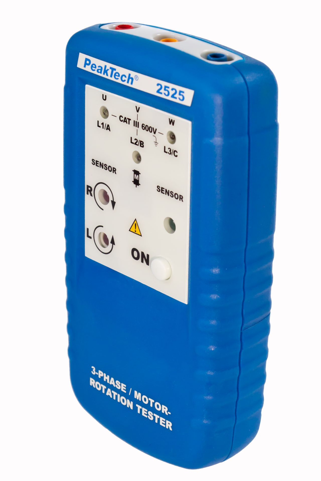 PeakTech P 2525 3-Phasen-Motor-Drehrichtungsanzeiger, LED-Anzeige