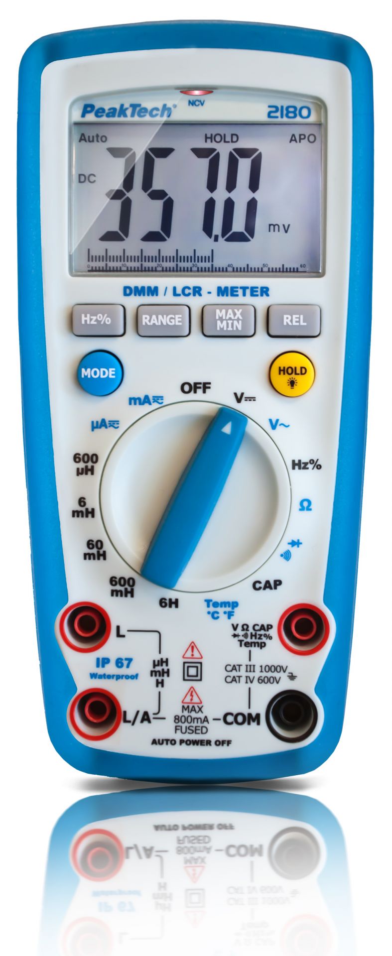 PeakTech P 2180 Digitalmultimeter mit LCR-Meter, 6.000 Counts 