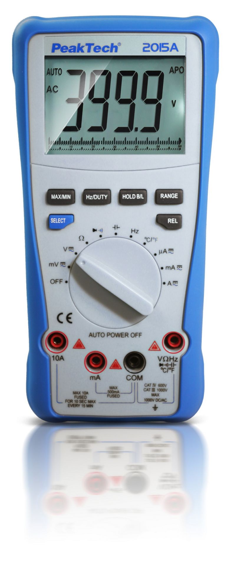 PeakTech P 2015 A True RMS 1000 V Digitalmultimeter 4000 Counts