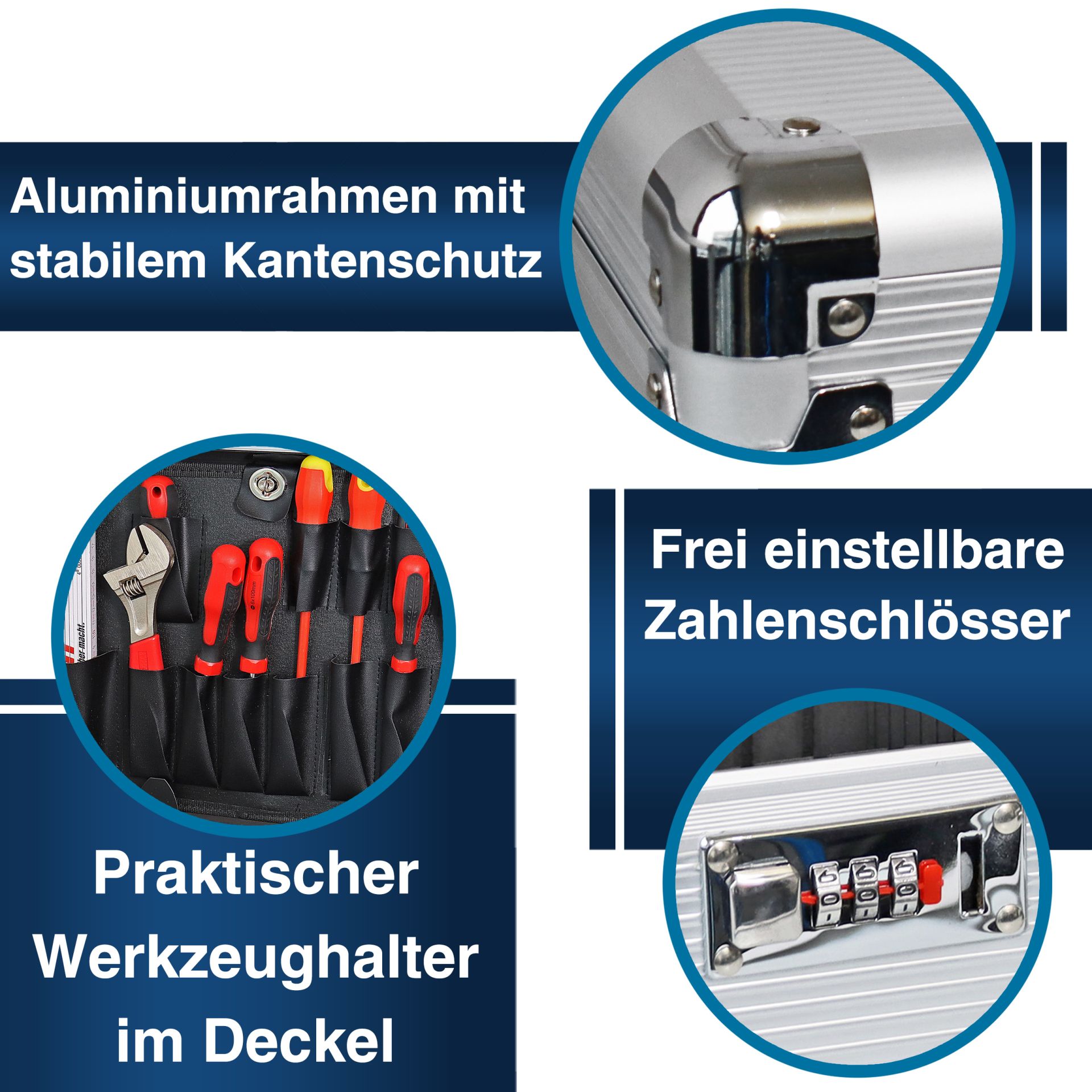 PeakTech P 7245 Werkzeugkoffer 400 x 150 x 300 mm