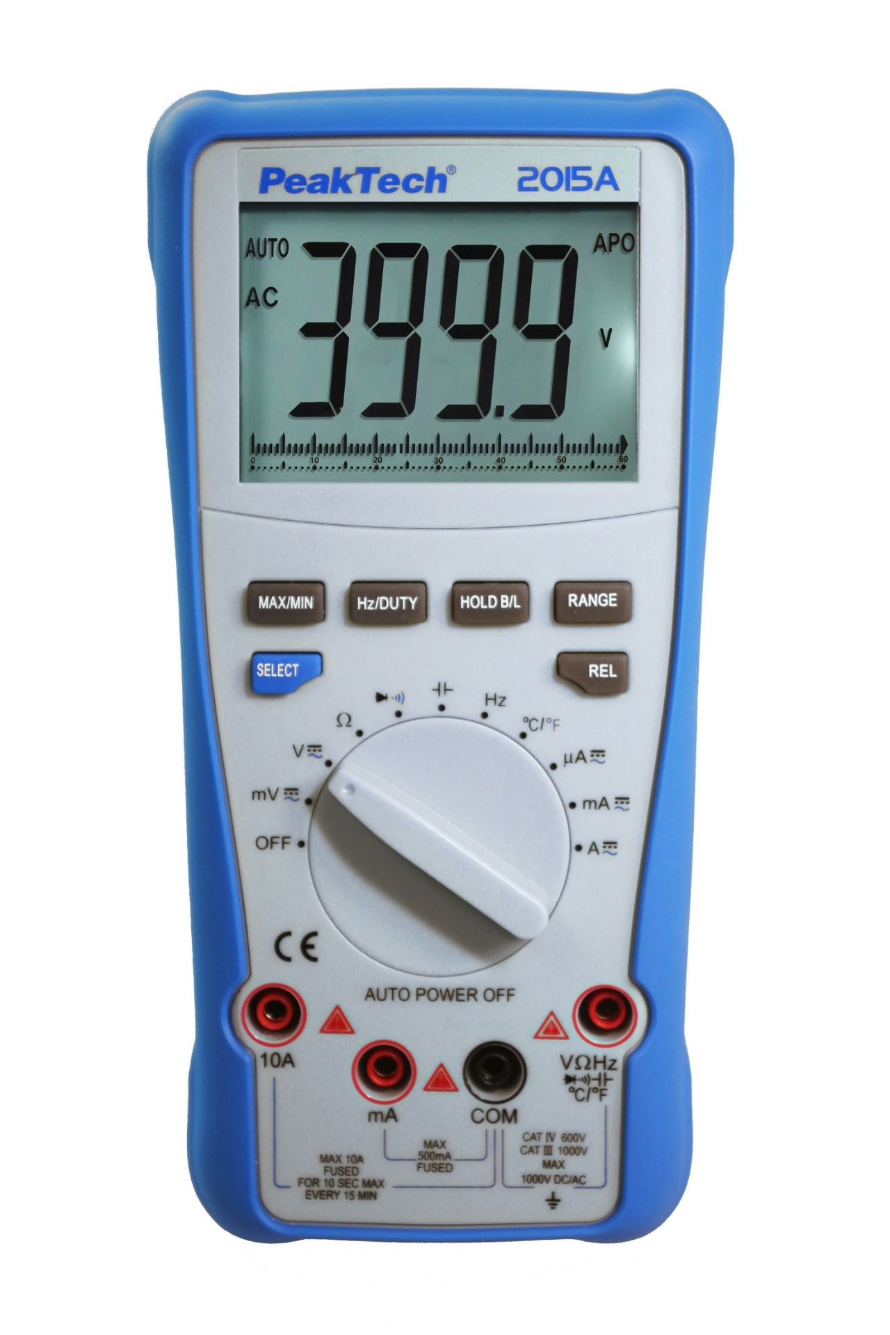 PeakTech P 2015 A True RMS 1000 V Digitalmultimeter 4000 Counts